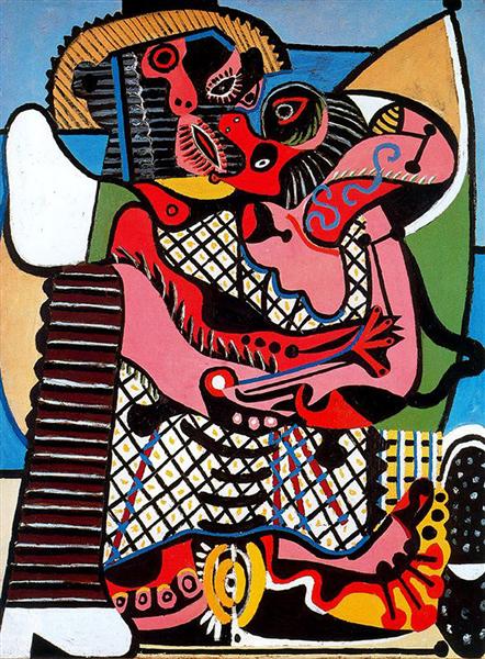 The Kiss, 1925 par Pablo Picasso
